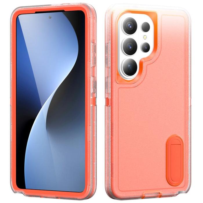 OEM - Mobilskal för Samsung Galaxy S26 Ultra PC + Silikon Anti-Drop Kickstand