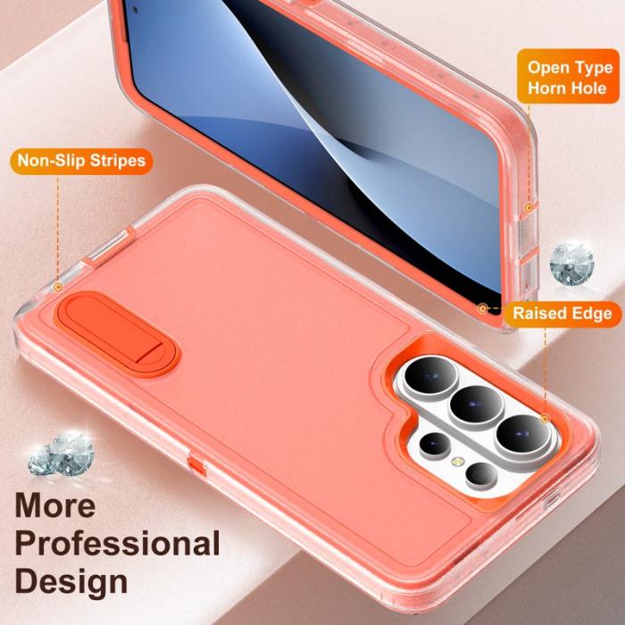 OEM - Mobilskal för Samsung Galaxy S26 Ultra PC + Silikon Anti-Drop Kickstand