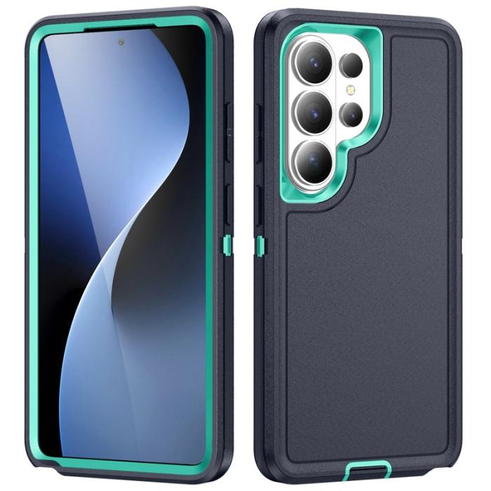 OEM - Mobilskal för Samsung Galaxy S26 Ultra PC + Silikon + EVA - Svart