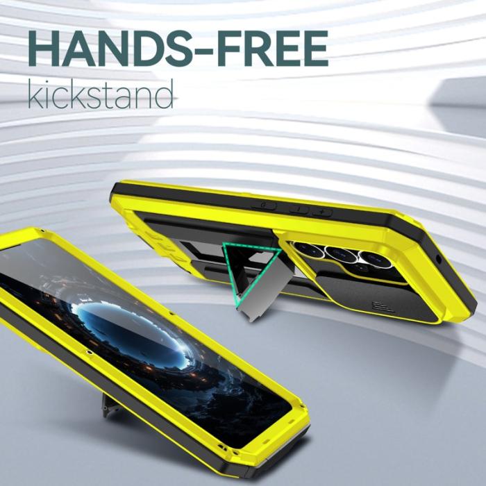 R-JUST - R-JUST Mobilskal för Samsung Galaxy S26 Ultra PC + Silikon - Gul