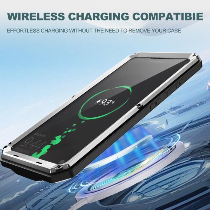 R-JUST - R-JUST Mobilskal för Samsung Galaxy S26 Ultra PC + Silikon - Silver