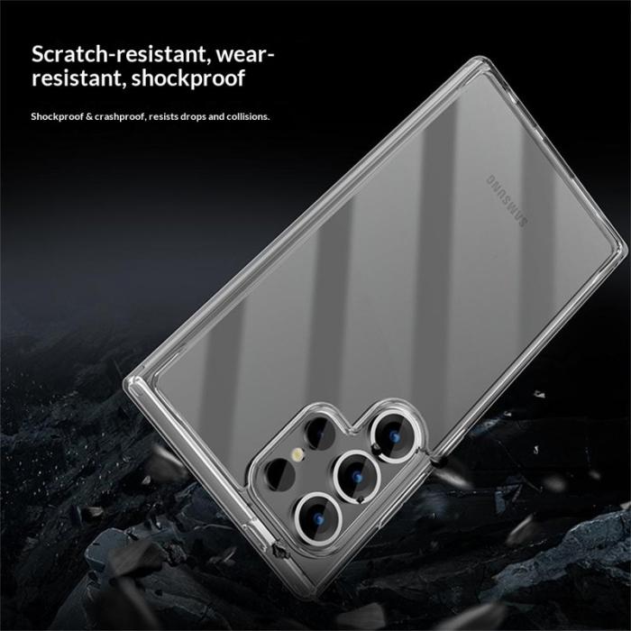 X-Level - X-Level Mobilskal för Samsung Galaxy S26 Ultra PC + TPU Anti Drop - Transparent