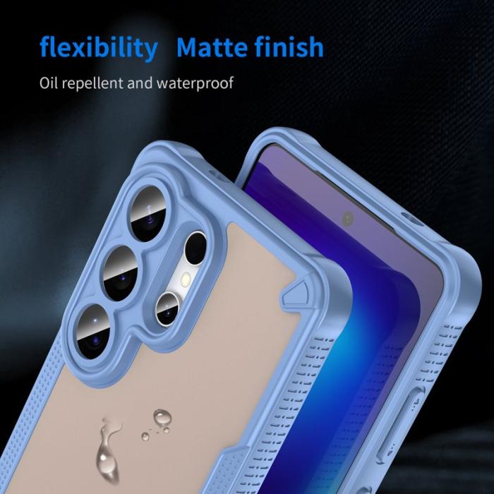 OEM - Mobilskal för Samsung Galaxy S26 Ultra PC + TPU - Blå