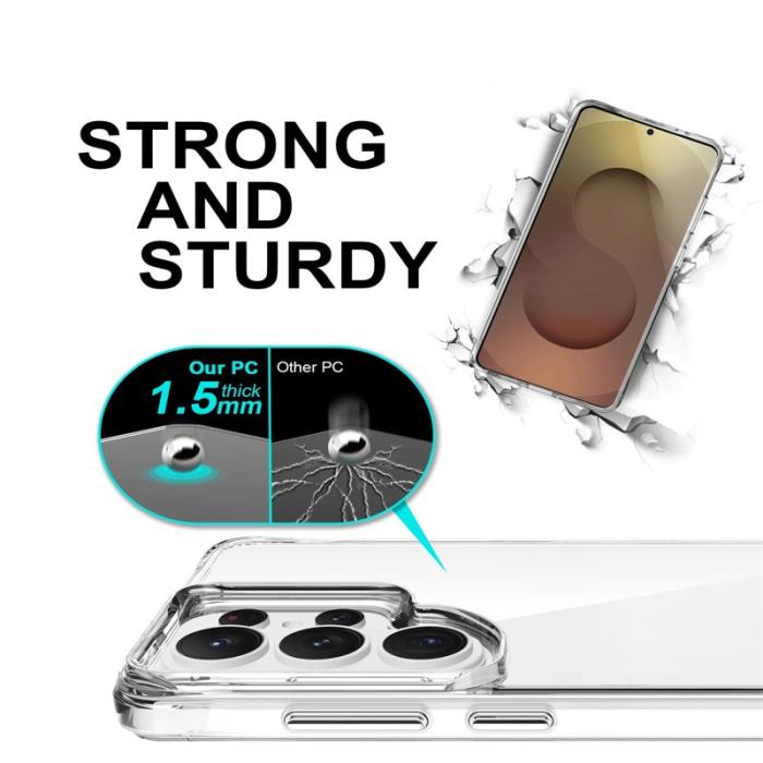 OEM - Mobilskal för Samsung Galaxy S26 Ultra PC + TPU Dropproof - Transparent