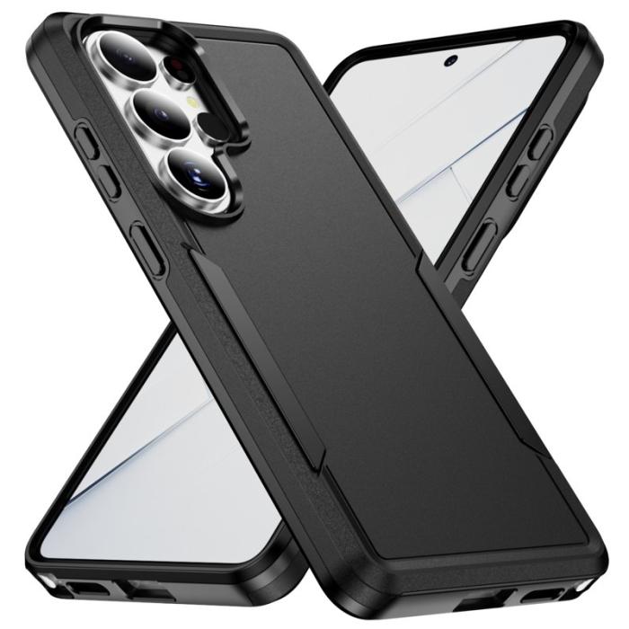 OEM - Mobilskal för Samsung Galaxy S26 Ultra PC + TPU Militärklass - Svart