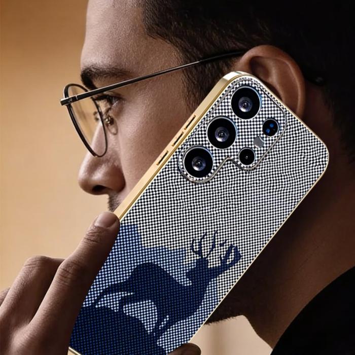 OEM - Mobilskal för Samsung Galaxy S26 Ultra PC + TPU - Mörkblå