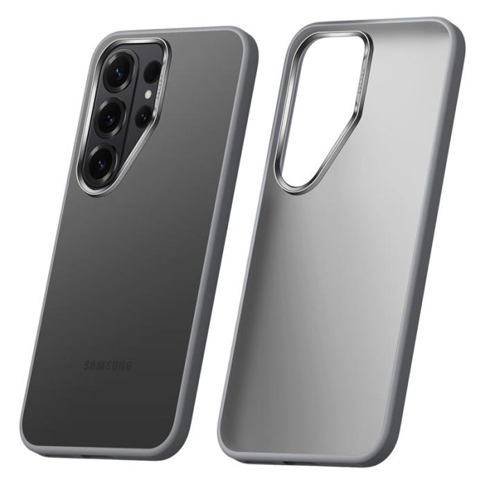 SULADA - Sulada Mobilskal för Samsung Galaxy S26 Ultra PC + TPU Stötbeständig - Grå