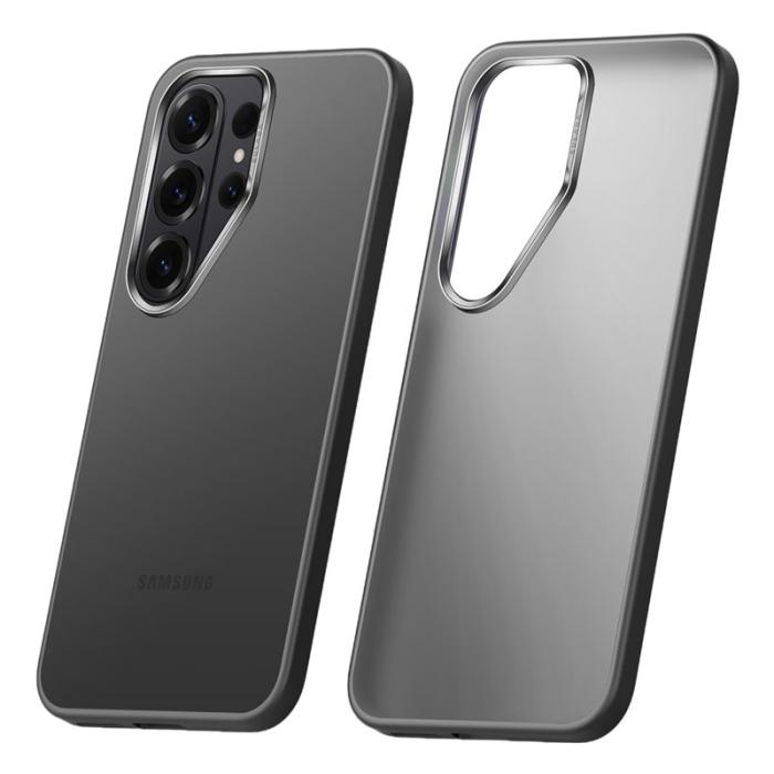 SULADA - Sulada Mobilskal för Samsung Galaxy S26 Ultra Plast Stötbeständig - Titan Svart