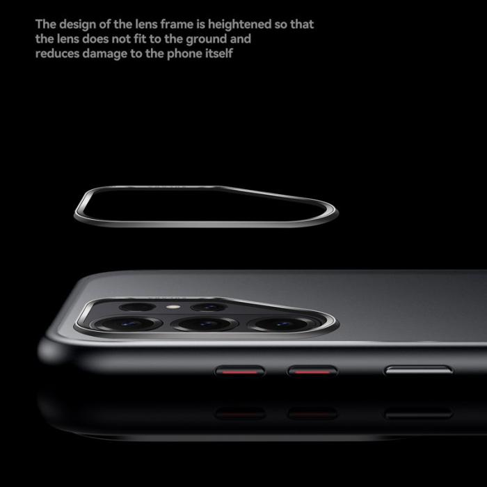 SULADA - Sulada Mobilskal för Samsung Galaxy S26 Ultra Plast Stötbeständig - Titan Svart