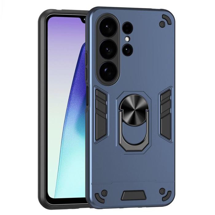 OEM - Mobilskal för Samsung Galaxy S26 Ultra PC + TPU Stötsäker - Blå