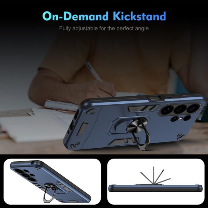 OEM - Mobilskal för Samsung Galaxy S26 Ultra PC + TPU Stötsäker - Blå