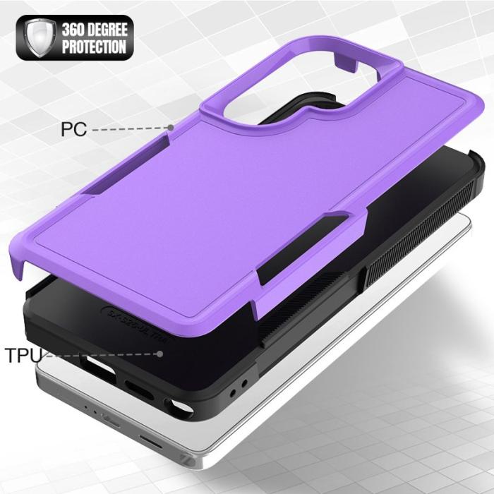 OEM - Mobilskal för Samsung Galaxy S26 Ultra PC + TPU Stöttålig - Lila