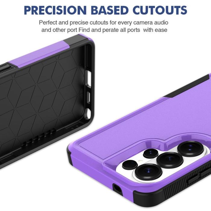 OEM - Mobilskal för Samsung Galaxy S26 Ultra PC + TPU Stöttålig - Lila