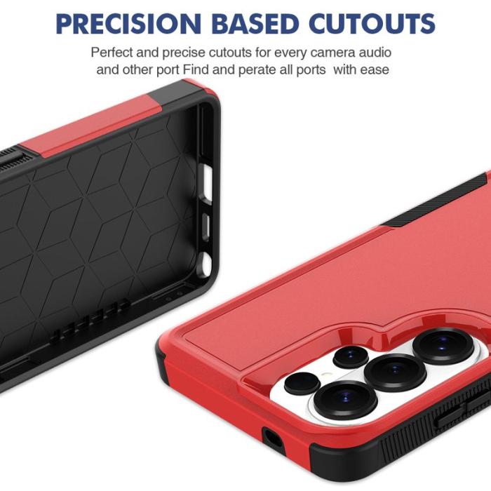 OEM - Mobilskal för Samsung Galaxy S26 Ultra PC + TPU Stöttålig - Röd