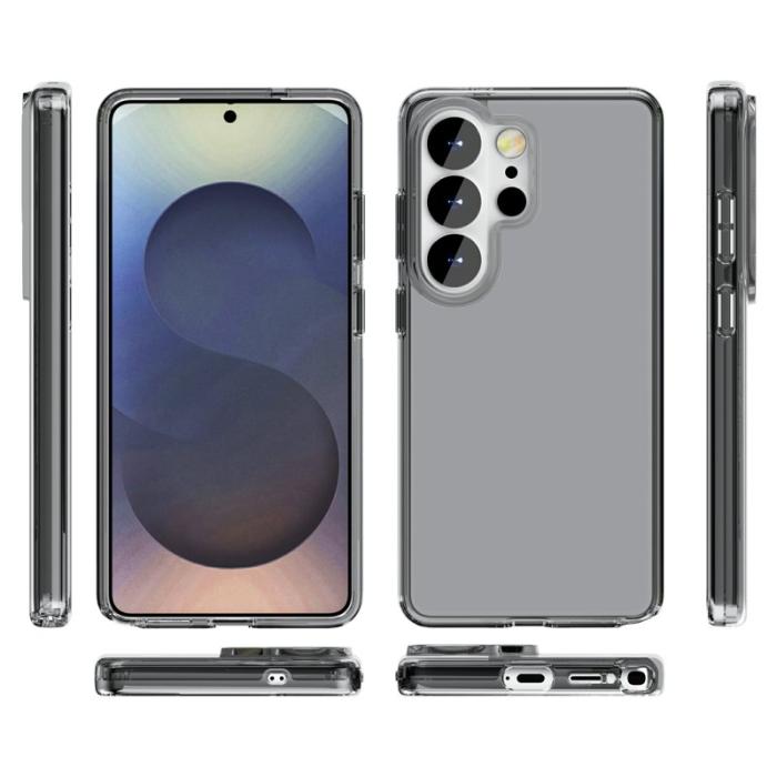 OEM - Mobilskal för Samsung Galaxy S26 Ultra PC + TPU Stöttålig - Transparent Grå