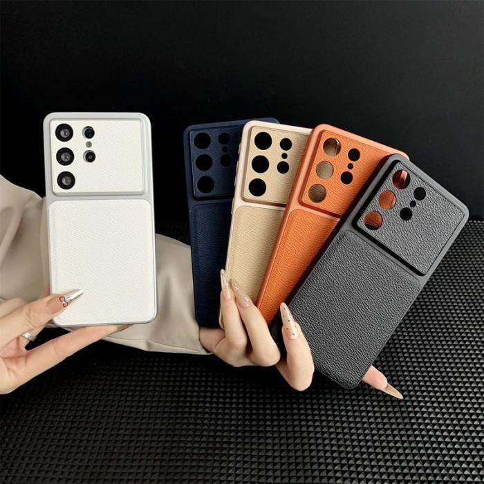 OEM - Mobilskal för Samsung Galaxy S26 Ultra Precisa utskärningar PU - Orange