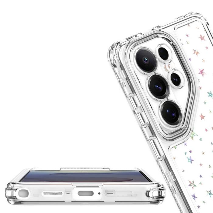 OEM - Mobilskal för Samsung Galaxy S26 Ultra Precisa utskärningar TPU - Stjärnor