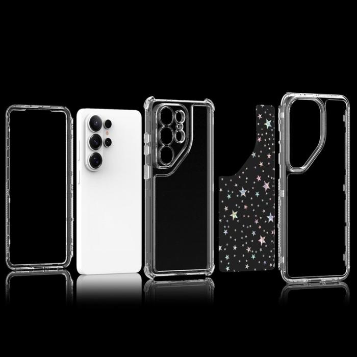 OEM - Mobilskal för Samsung Galaxy S26 Ultra Precisa utskärningar TPU - Stjärnor
