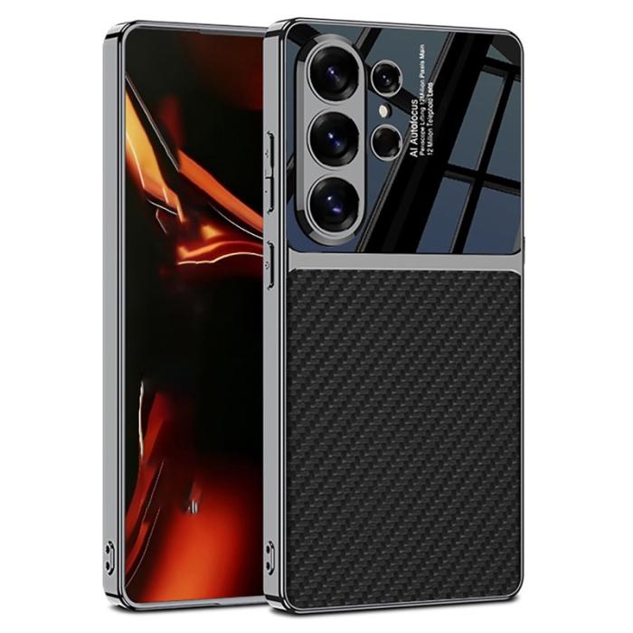 GKK - GKK Mobilskal för Samsung Galaxy S26 Ultra Konstläder - Kolfibertextur