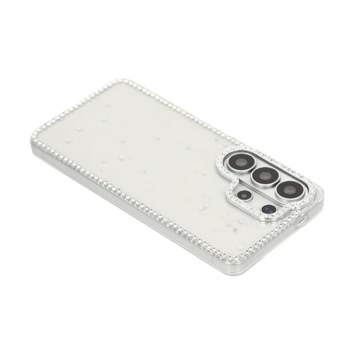 OEM - Mobilskal för Samsung Galaxy S26 Ultra Rhinestone Glitter Plast Glitterstjärnor