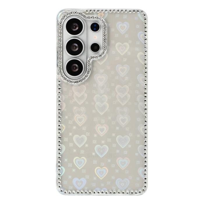 OEM - Mobilskal för Samsung Galaxy S26 Ultra Rhinestone Glitter TPU + PC - Transparent
