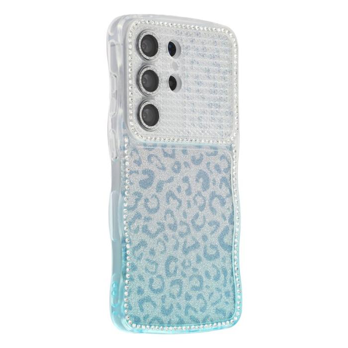 OEM - Mobilskal för Samsung Galaxy S26 Ultra Rhinestone TPU - Gradient Blå