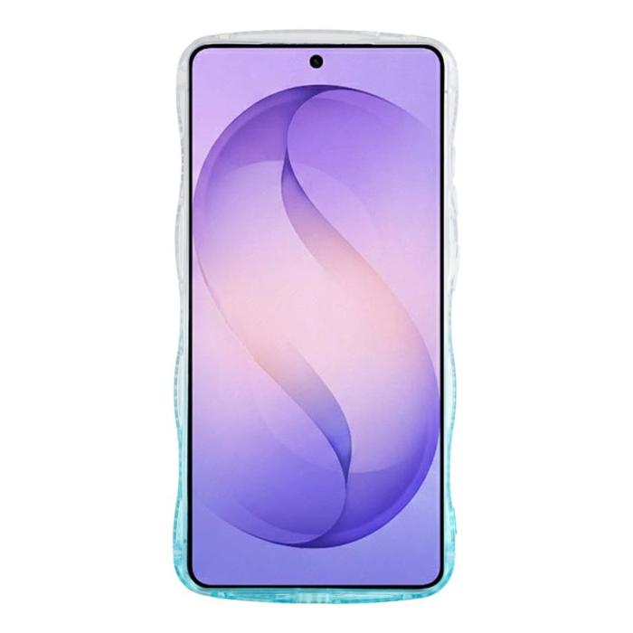 OEM - Mobilskal för Samsung Galaxy S26 Ultra Rhinestone TPU - Gradient Blå