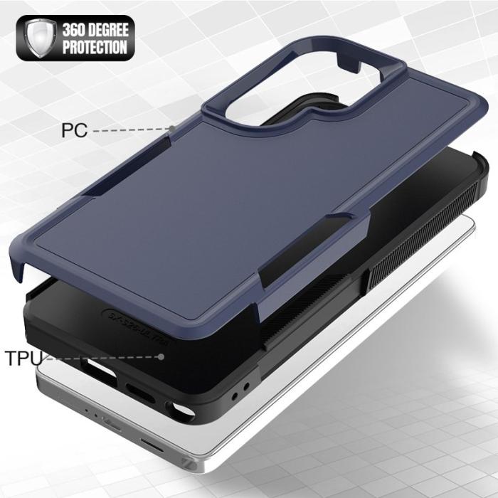 OEM - Mobilskal för Samsung Galaxy S26 Ultra Shockproof PC + TPU - Mörkblå