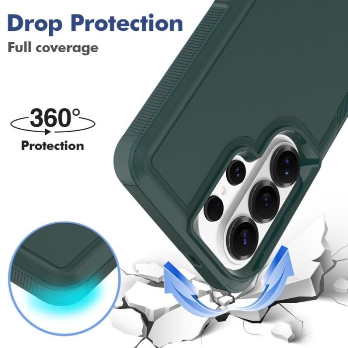 OEM - Mobilskal för Samsung Galaxy S26 Ultra Shockproof PC + TPU - Mörkgrön