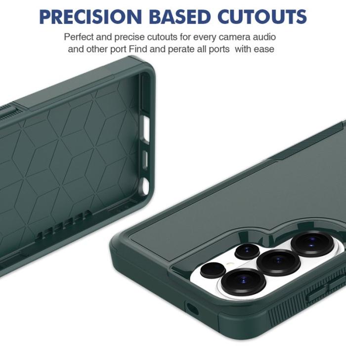 OEM - Mobilskal för Samsung Galaxy S26 Ultra Shockproof PC + TPU - Mörkgrön