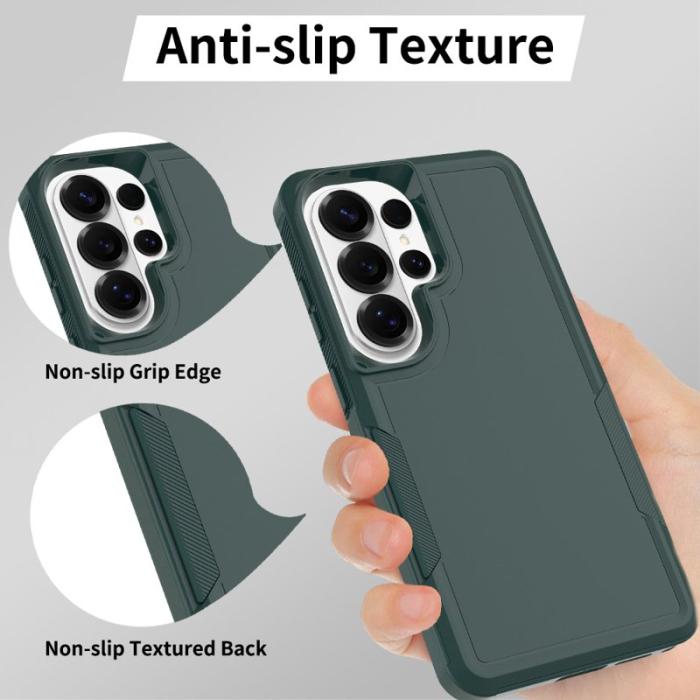 OEM - Mobilskal för Samsung Galaxy S26 Ultra Shockproof PC + TPU - Mörkgrön