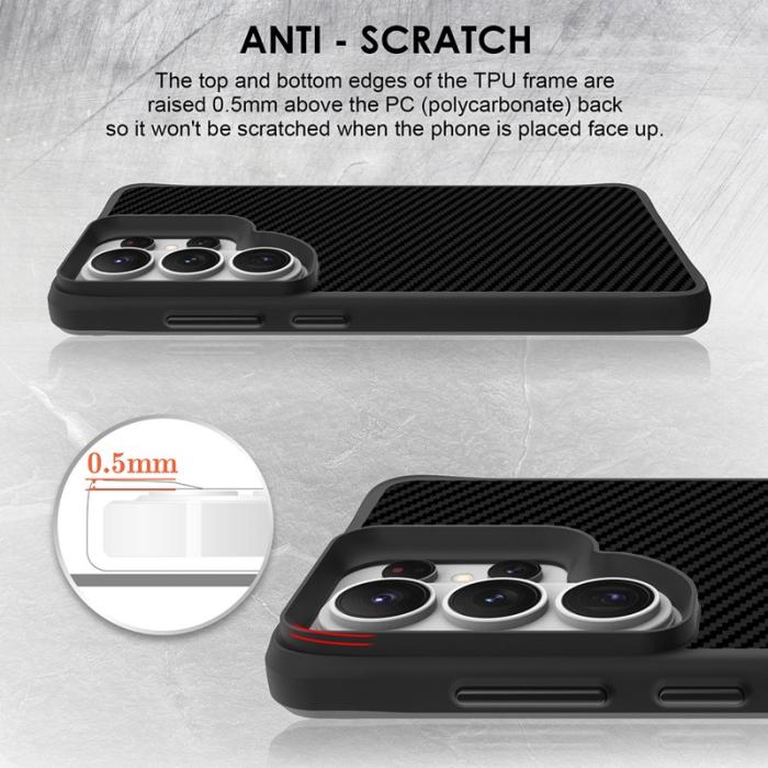 OEM - Mobilskal för Samsung Galaxy S26 Ultra Shockproof TPU + PC - Svart