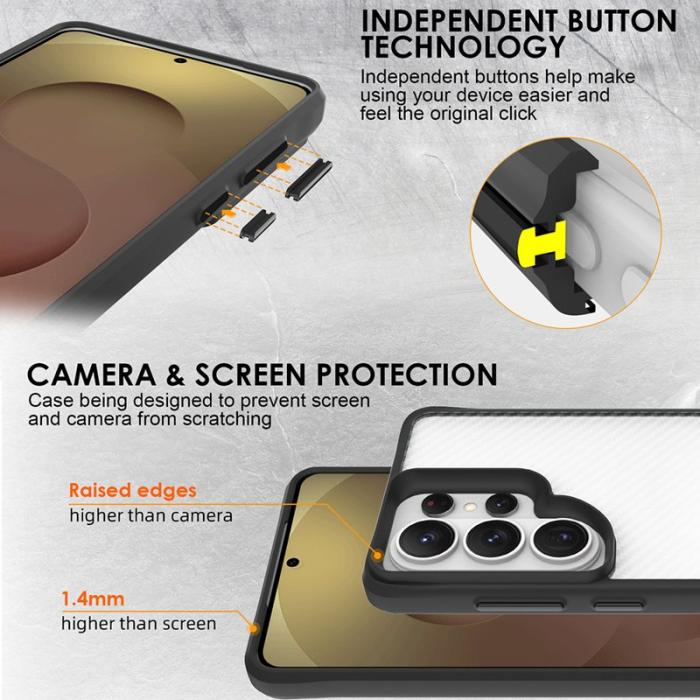 OEM - Mobilskal för Samsung Galaxy S26 Ultra Shockproof TPU + PC - Transparent