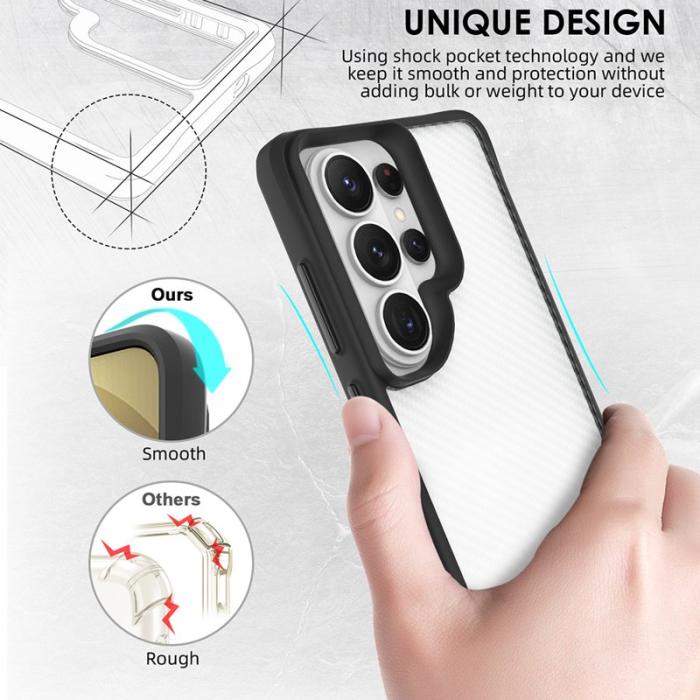 OEM - Mobilskal för Samsung Galaxy S26 Ultra Shockproof TPU + PC - Transparent