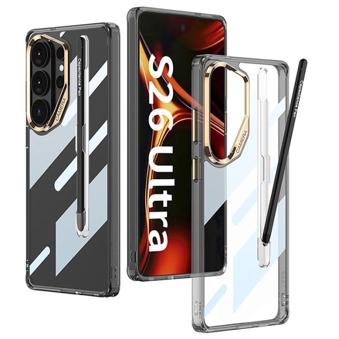 GKK - GKK Mobilskal för Samsung Galaxy S26 Ultra Shockproof Plast - Transparent Svart