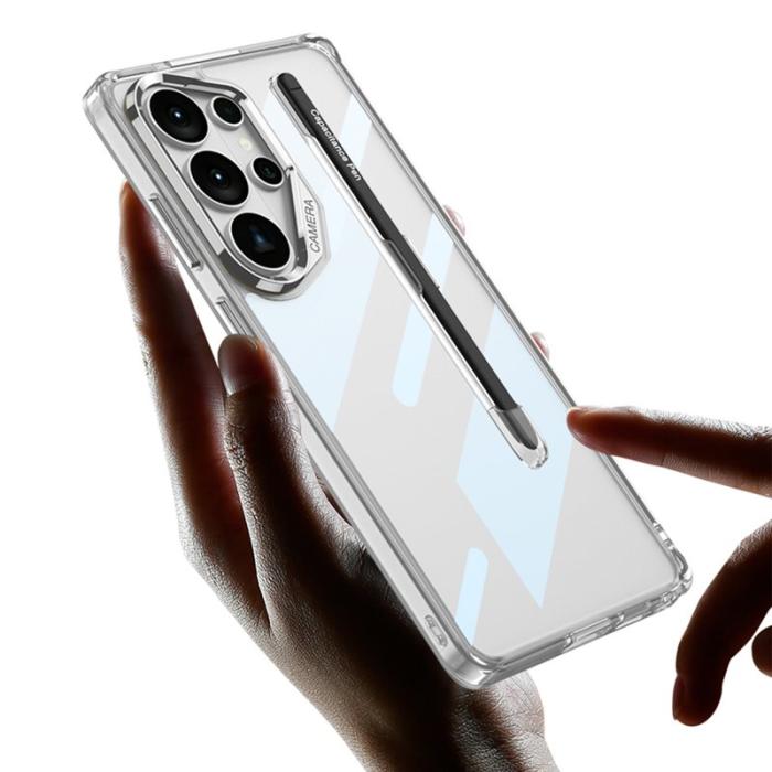 GKK - GKK Mobilskal för Samsung Galaxy S26 Ultra Shockproof Plast - Transparent Svart