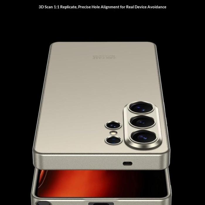 GKK - GKK Mobilskal för Samsung Galaxy S26 Ultra Skin Touch PC + TPU - Grågrön