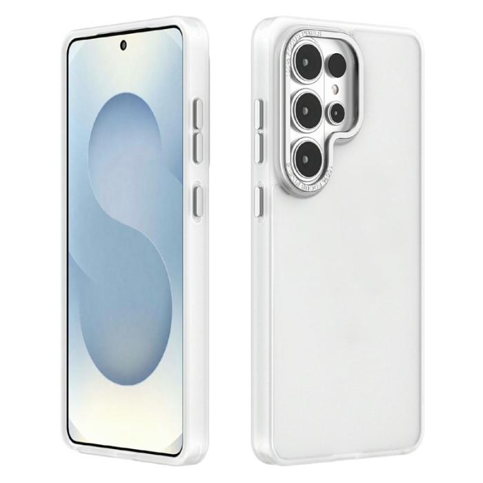 OEM - Mobilskal för Samsung Galaxy S26 Ultra Skin-Touch PC + TPU - Vit