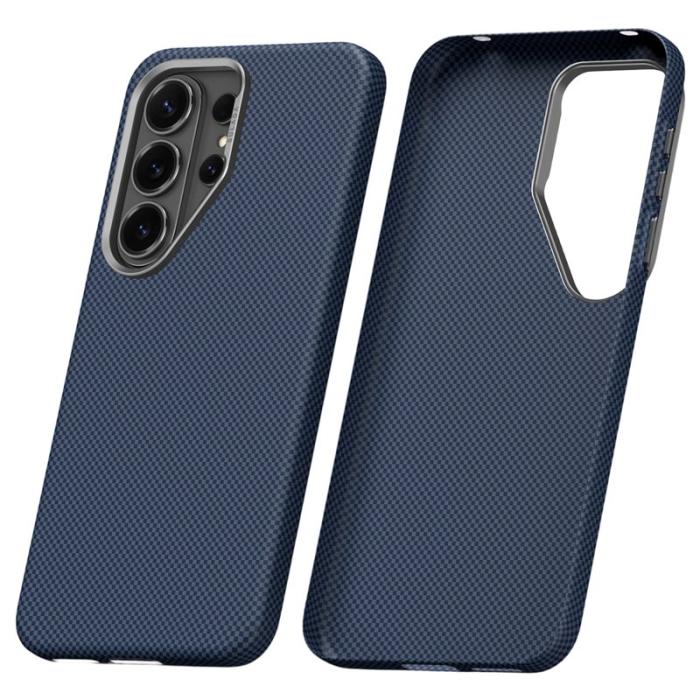 SULADA - Sulada Mobilskal för Samsung Galaxy S26 Ultra Skyddande Kevlar - Titanblå