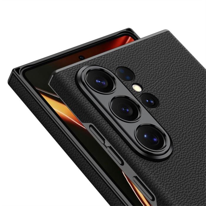 GKK - GKK Mobilskal för Samsung Galaxy S26 Ultra Slim PC + Konstläder - Grön