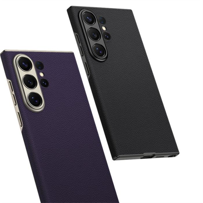 GKK - GKK Mobilskal för Samsung Galaxy S26 Ultra Slim PC + Konstläder - Grön