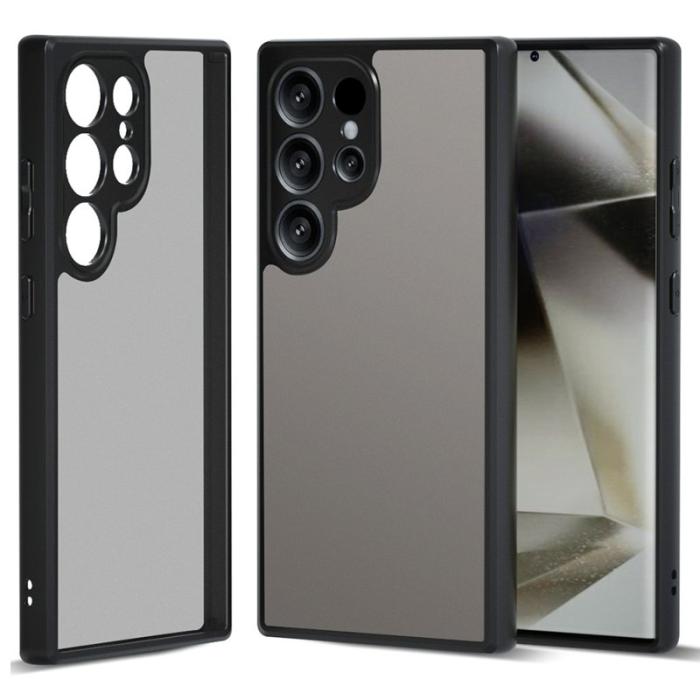IBMRS - IBMRS Mobilskal för Samsung Galaxy S26 Ultra Soft TPU + PC - Matt Svart