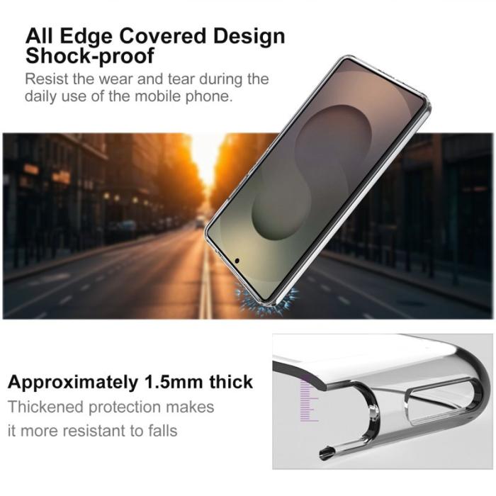 Imak - Imak Mobilskal för Samsung Galaxy S26 Ultra Soft TPU - Transparent