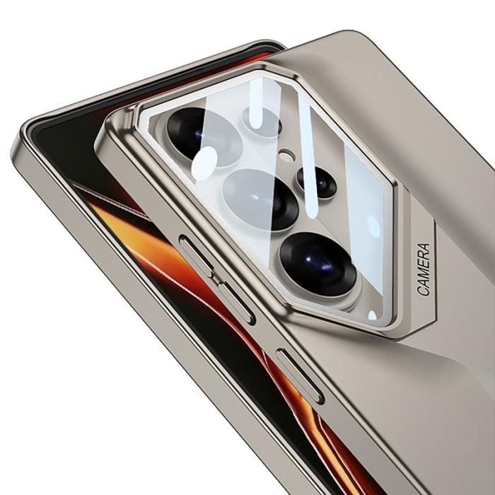 GKK - GKK Mobilskal för Samsung Galaxy S26 Ultra Stativ Stöttålig PC - Silver