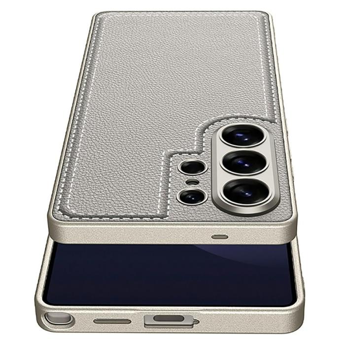 GKK - GKK Mobilskal för Samsung Galaxy S26 Ultra Stitched Design PC + TPU - Grå