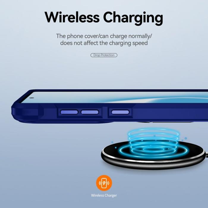 OEM - Mobilskal för Samsung Galaxy S26 Ultra Stötabsorberande PC + TPU - Blå