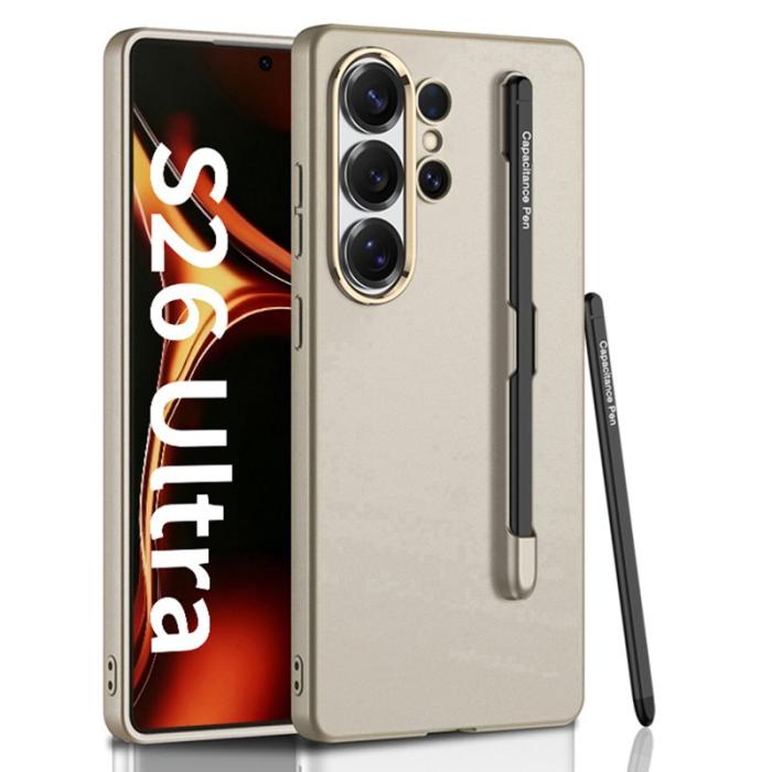 GKK - GKK Mobilskal för Samsung Galaxy S26 Ultra Stötbeständig PC - Titangrå