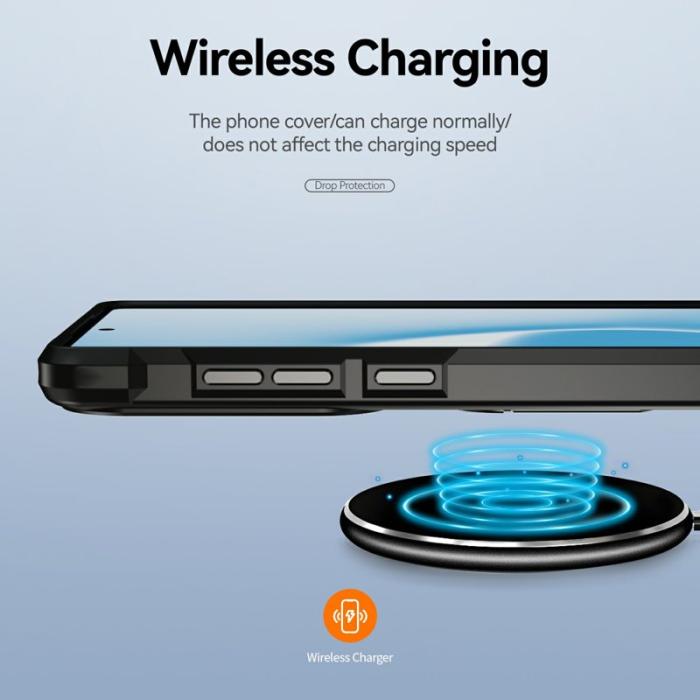 OEM - Mobilskal för Samsung Galaxy S26 Ultra Stötbeständig PC + TPU - Svart