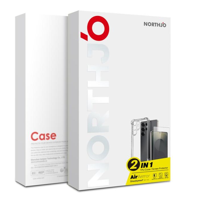 NORTHJO - NORTHJO Mobilskal för Samsung Galaxy S26 Ultra Stötbeständig TPU - Transparent