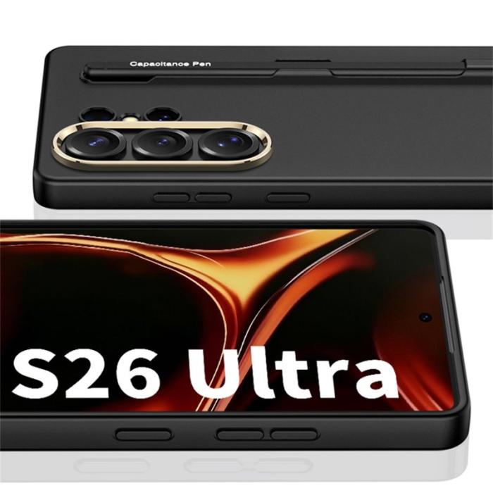 GKK - GKK Mobilskal för Samsung Galaxy S26 Ultra Stötsäker PC - Svart